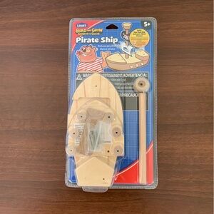 Lowe’s Build and Grow Kids' Pirate Ship Toy Kit - Natural Wood 5+ 2015